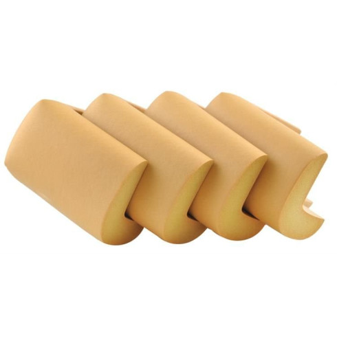 Penová ochrana rohov - hnedá 4 ks