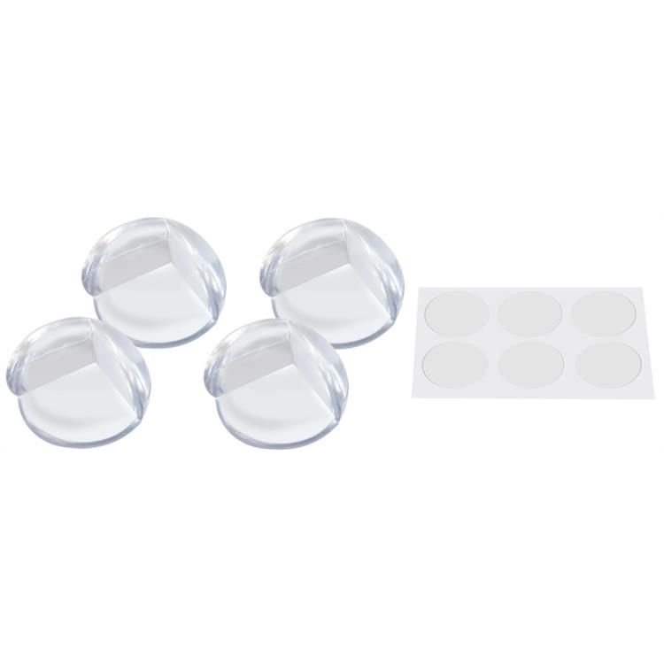 Silikonová ochrana rohů - čirá 4 ks