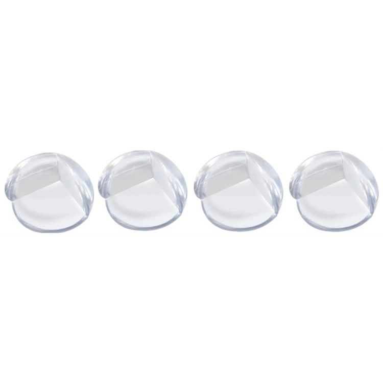 Silikonová ochrana rohů - čirá 4 ks