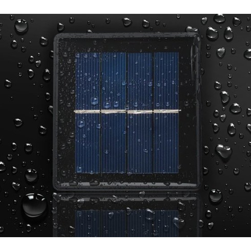 Solárna LED svetelná reťaz - 100 LED, teplá biela