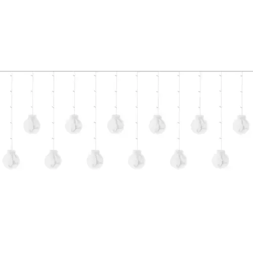 Světelný řetěz 108 LED USB - studený bílý