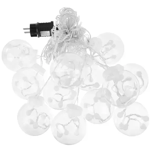 Světelný řetěz 108 LED USB - studený bílý