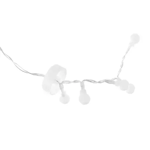 Světelný řetěz 108 LED USB - studený bílý