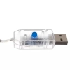 Světelný řetěz 108 LED USB - studený bílý