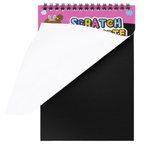 Vyškrabávací notes, 10 listov