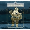 Závesná vianočná 3D LED dekorácia - Santa Claus