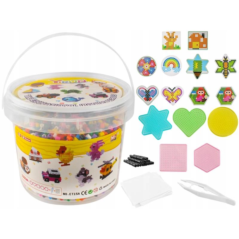 Zažehľovacie korálky - sada, 5 000 ks