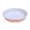 Keramická forma na koláč 26 cm ružová, Isabella Rose