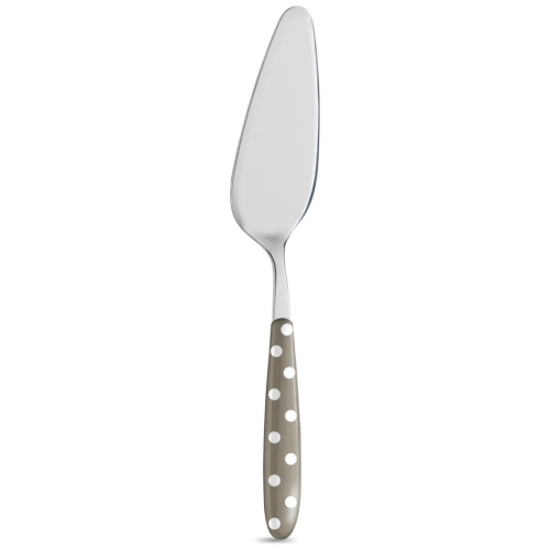 Nerezová lopatka na dort 26 cm hnědá