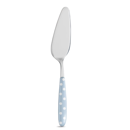 Nerezová lopatka na tortu 26 cm svetlo modrá