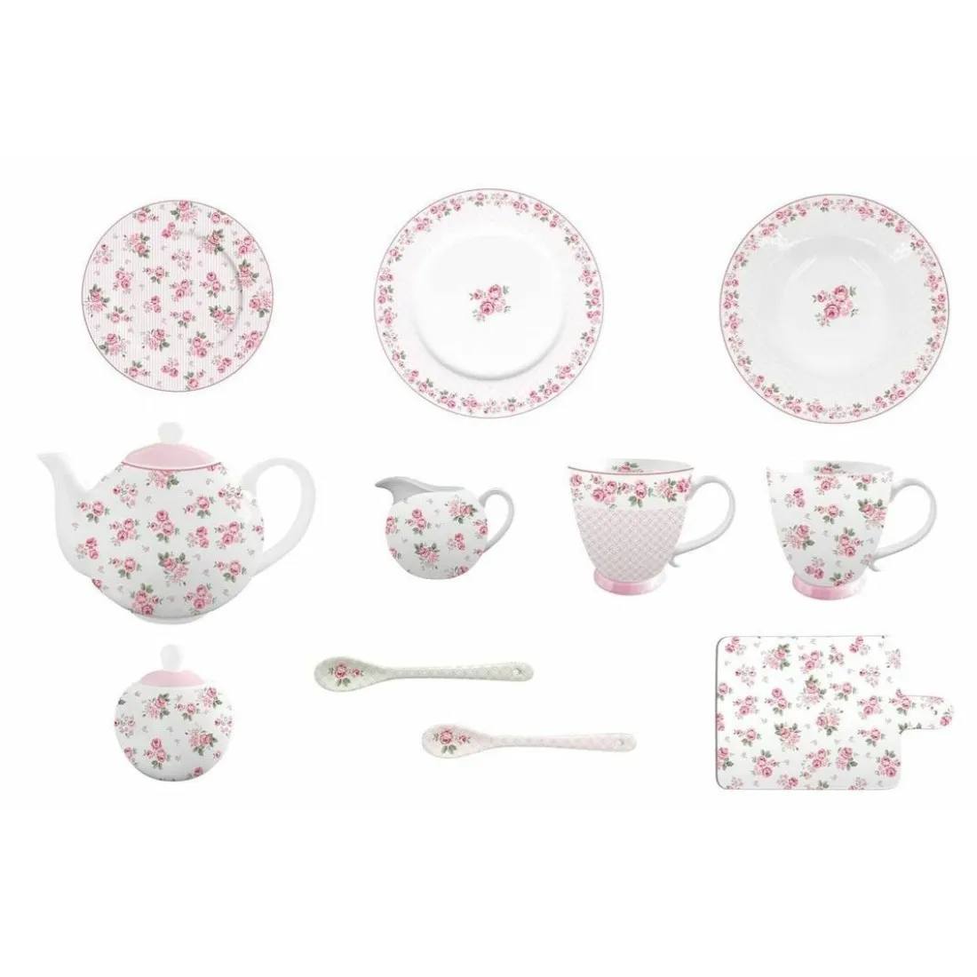 Porcelánová lyžička Lucy 15 cm