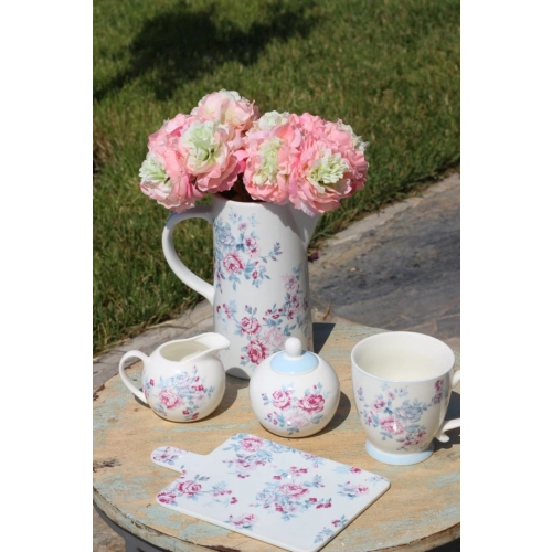 Porcelánový tanier s motívom ruží - 19 cm 