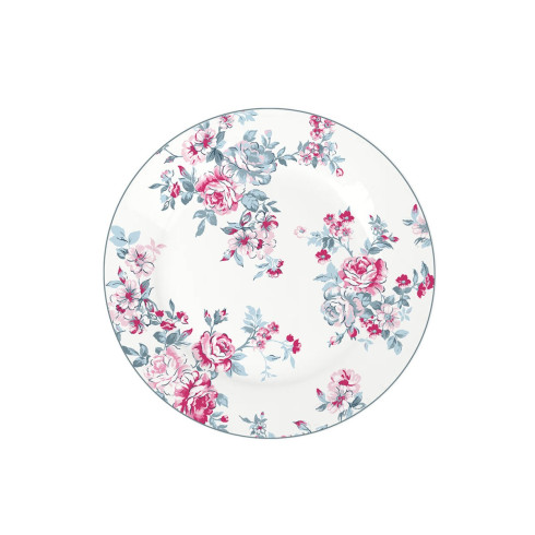 Porcelánový tanier s motívom ruží - 19 cm 