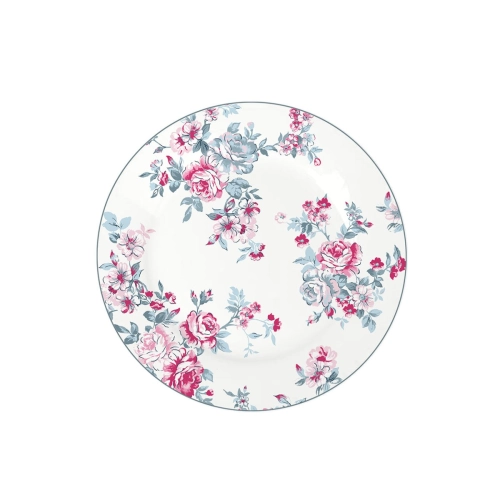 Porcelánový tanier s motívom ruží - 19 cm 