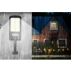 Nástěnná solární lampa 120 LED se senzorem pohybu