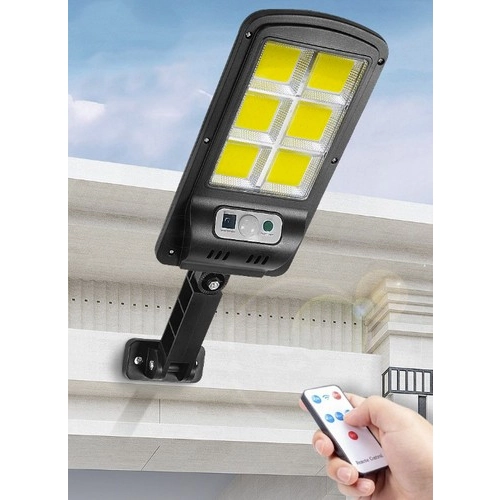 Nástěnná solární lampa 120 LED se senzorem pohybu
