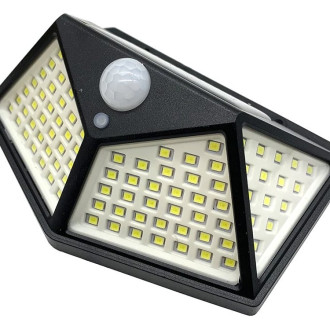 Solárna lampa 100 LED  so senzorom pohybu