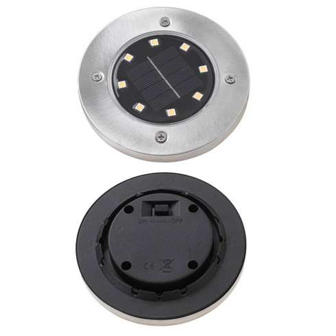 Solární LED lampy 4 ks, 8 LED diod