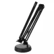 Stolní LED USB stolní lampička 2v1 5,6W - černá