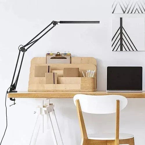 Stolní LED USB stolní lampička 2v1 5,6W - černá