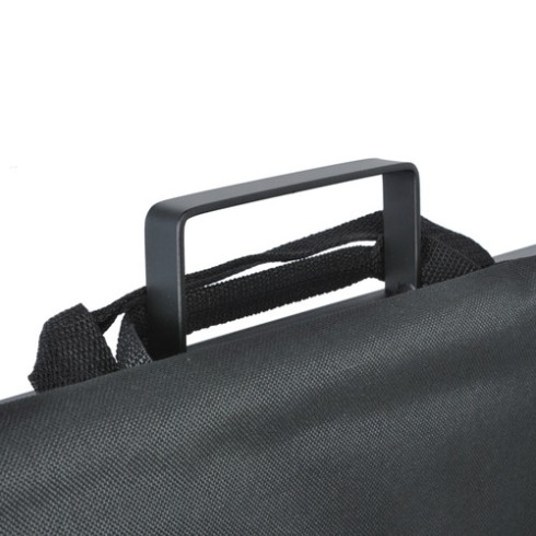 Stojan na dřevo ke krbu - černý