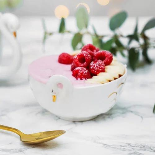 Porcelánová miska Labuť