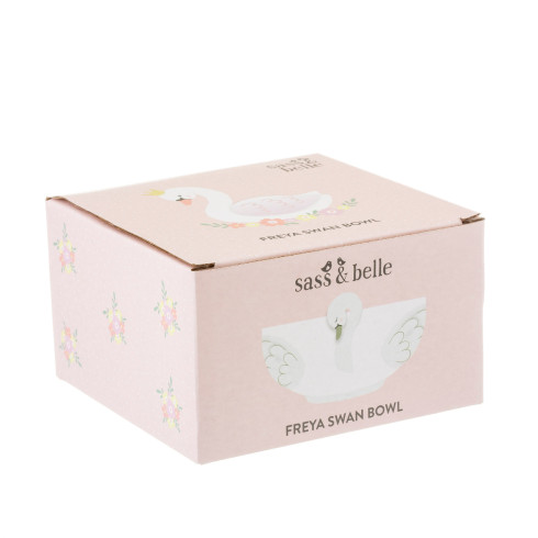 Porcelánová miska Labuť