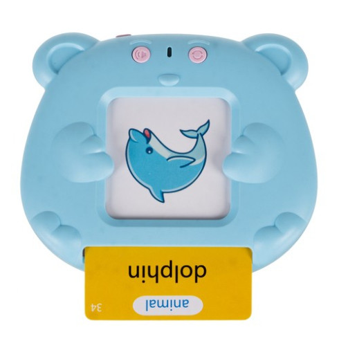 Čítačka kariet pre výučbu angličtiny - modrá