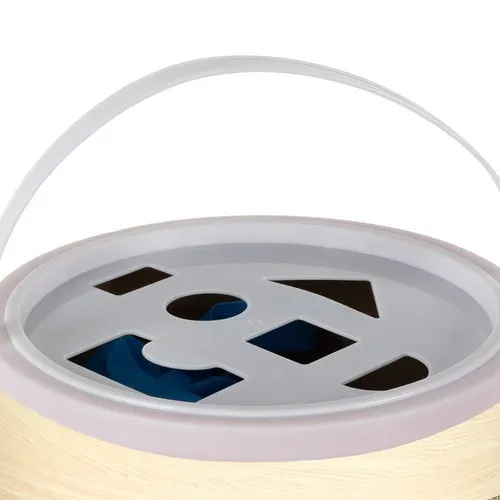 Drevené stavebnica kocky vo vedierku - 100 ks