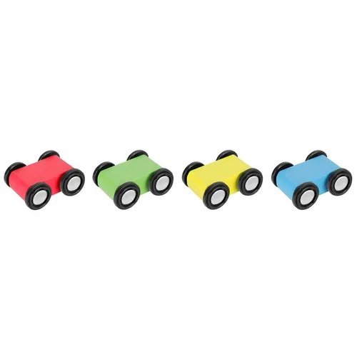 Farebná pretekárska dráha 4 autíčka