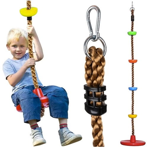 Hojdačka s lezeckým lanom 2v1