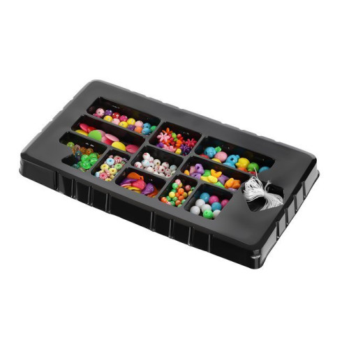 Korálky na výrobu náramkov - Crystal mix