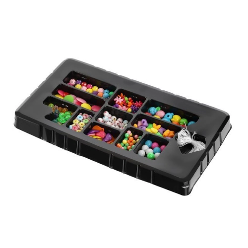 Korálky na výrobu náramků - Crystal mix