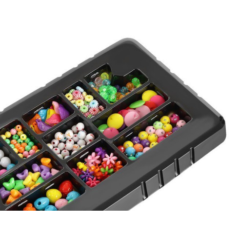 Korálky na výrobu náramkov - Crystal mix