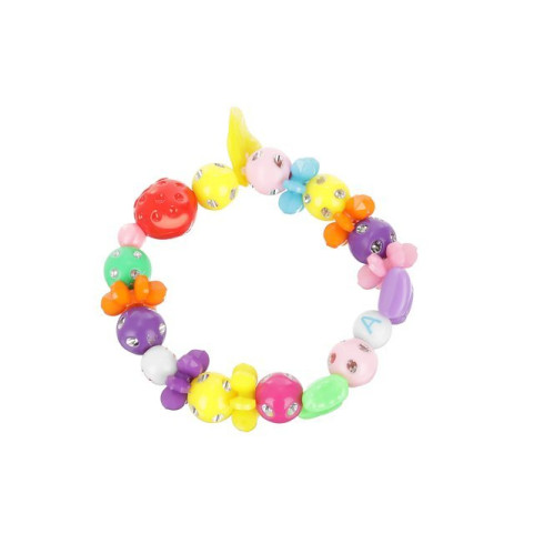 Korálky na výrobu náramkov - Crystal mix