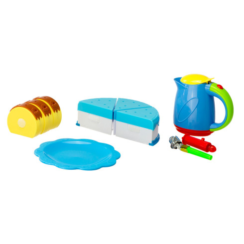 Sada na zdobení dortů pro děti - 80 ks, modrá barva