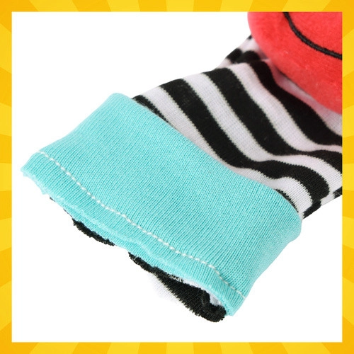 Senzorické hrkálky na ruky a nohy pre bábätká, 4 ks 