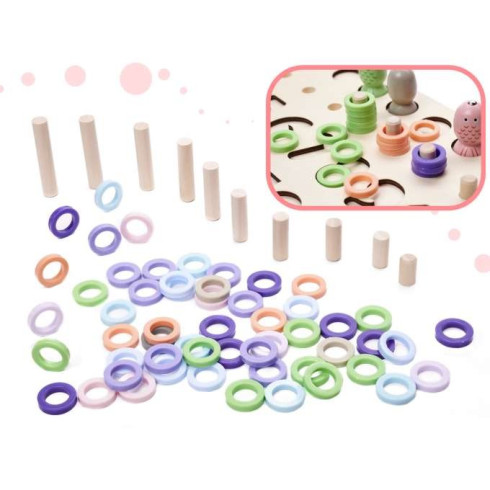 Vzdelávacia doska počítanie s rybičkami