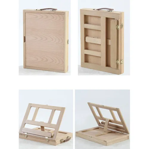 Sada na maľovanie v drevenom kufríku - 45 ks