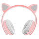 Bezdrôtové slúchadlá Cat s labkou - ružové