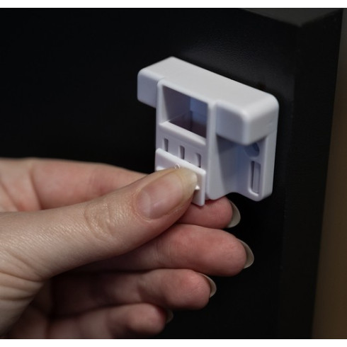 Bezpečnostná magnetická zábrana do skrine a zásuviek 4 ks