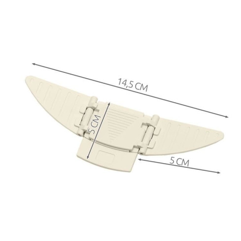 Bezpečnostný uzáver posuvných dverí 2ks