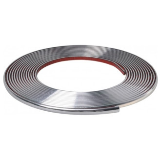 Chrómová lišta samolepiaca - 6mm x 15m