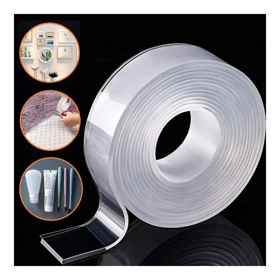 Oboustranná lepící NANO páska 20mm x 2m