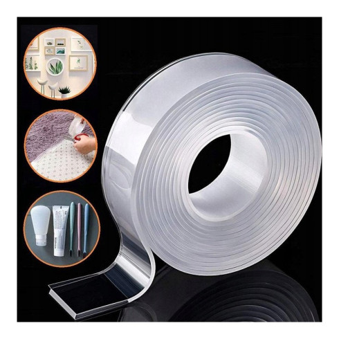 Obojstranná lepiaca NANO páska 20mm x 2m