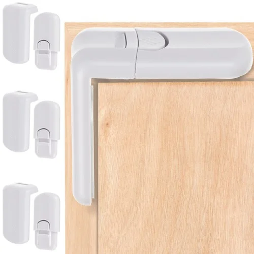 Ochrana skrinky biela 4 ks