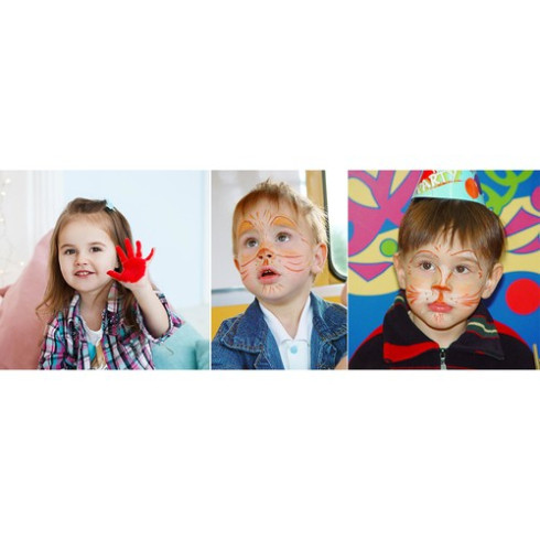 Pastelky na maľovanie tváre - 12ks