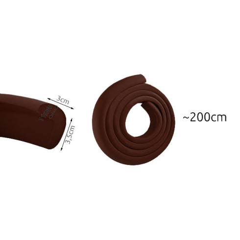 Penová ochranná páska na nábytok - hnedá