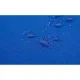 Plážová podložka s opierkou + vankúš150 x 50 cm - modrá