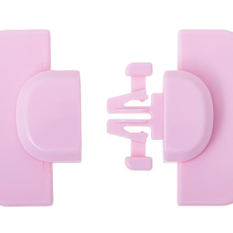 Rohová detská poistka na dvere a zásuvku modrá